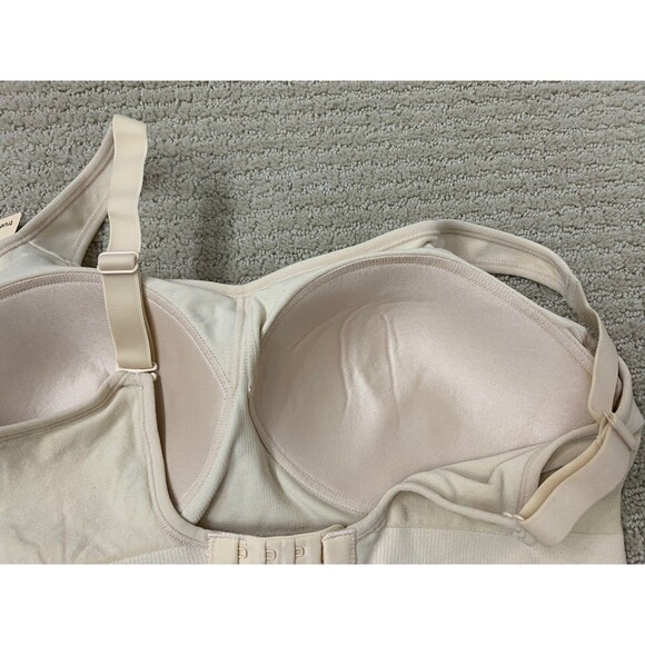 Truekind Everyday Comfort Straps Wireless Tan Convertible Bra Sz Large New - Picture 6 of 7